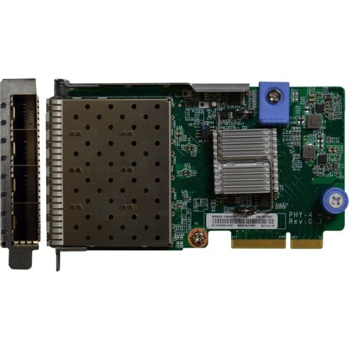 Lenovo ThinkSystem 10Gb 4-Port SFP+ LOM - PCI Express - 4 Port(s) - Optical Fiber - 10GBase-X