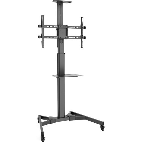 Digitus Display Stand - Up to 177.8 cm (70") Screen Support - 50 kg Load Capacity - 2 x Shelf(ves) - 218 cm Height x 91 cm