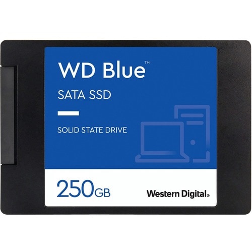 WD Blue WDS250G2B0A 250 GB Solid State Drive - 2.5" Internal - SATA (SATA/600) - 550 MB/s Maximum Read Transfer Rate - 5 Y