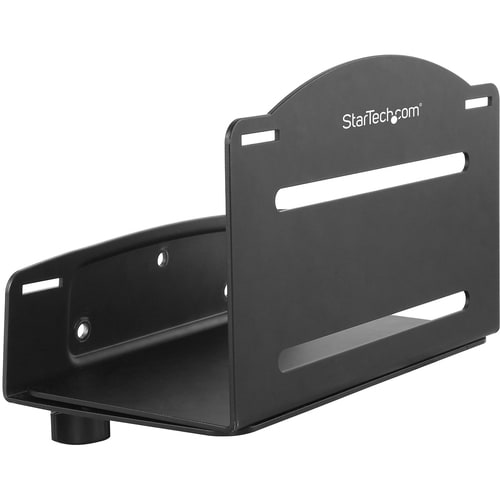 StarTech.com CPU Mount - Adjustable Width 4.8in to 8.3in - Metal - Computer Wall Mount - PC Wall Mount - Computer Mounting