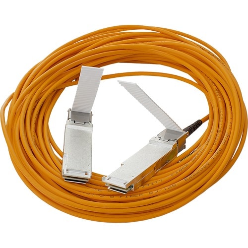 HPE BladeSystem C-Class 40G QSFP+ To QSFP+ 15m Active Optical Cable - 15 m QSFP+ Network Cable for Network Device - First 
