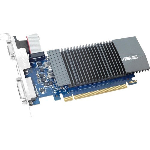 Asus NVIDIA GeForce GT 710 Graphic Card - 1 GB GDDR5 - 954 MHz Core - 32 bit Bus Width - PCI Express 2.0 - HDMI - VGA - DVI