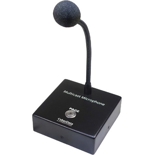 CyberData Wired Microphone - Wall Mount, Desktop - RJ-45