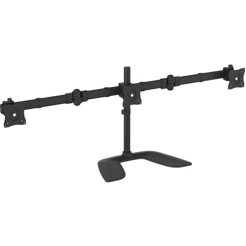 StarTech.com Triple Monitor Stand - Crossbar - Steel & Aluminum - For VESA Mount Monitors up to 27in - Computer Monitor St