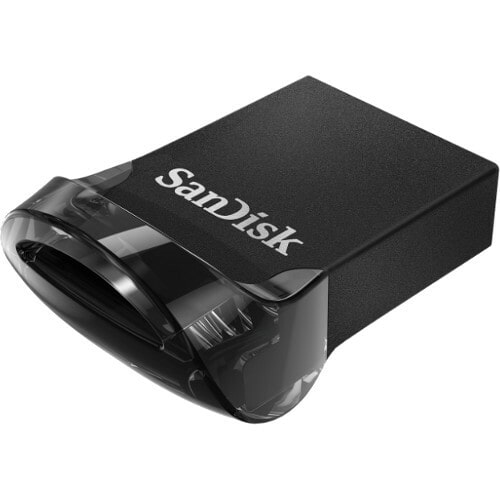 SanDisk Ultra Fit 128 GB USB 3.1 Type A Flash Drive - Black