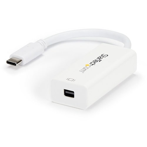 StarTech.com A/V Adapter - 1 Pack - 1 x Type C Male USB - 1 x Mini DisplayPort Female Digital Audio/Video - 3840 x 2160 Su