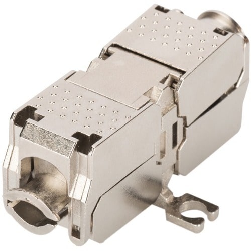 DIGITUS Professional Network Connector - 1 Pack - 1 x RJ-45 Network - Shielding - Metallic