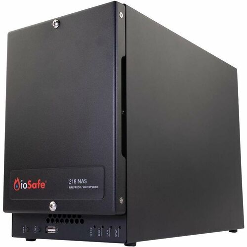 ioSafe 218 NAS Storage System - Realtek RTD1296 Quad-core (4 Core) 1.40 GHz - 2 x HDD Supported - 24 TB Supported HDD Capa