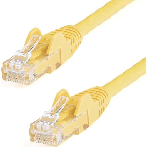 50cm CAT6 Ethernet Cable - Yellow CAT 6 Gigabit Ethernet Wire -650MHz 100W PoE++ RJ45 UTP Category 6 Network/Patch Cord Sn