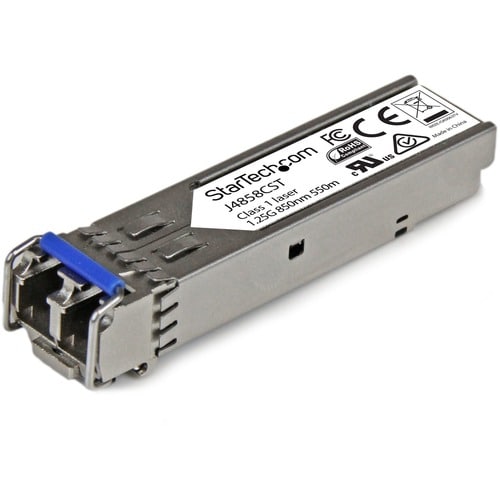 StarTech.com HP J4858C Compatible SFP Transceiver Module - 1000BASE-SX - For Optical Network, Data Networking - 1 x LC Dup
