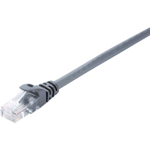 V7 V7CAT6UTP-50C-GRY-1E 50 cm Category 6 Network Cable for Modem, Router, Hub, Patch Panel, Wallplate, PC, Network Card, N