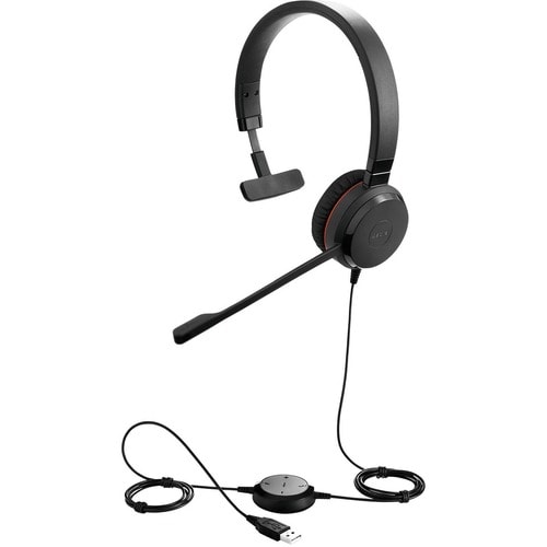 Jabra Evolve 20SE UC Mono - Mono - USB - Wired - 32 Ohm - 150 Hz - 7 kHz - Over-the-head - Monaural - Supra-aural - 95 cm 