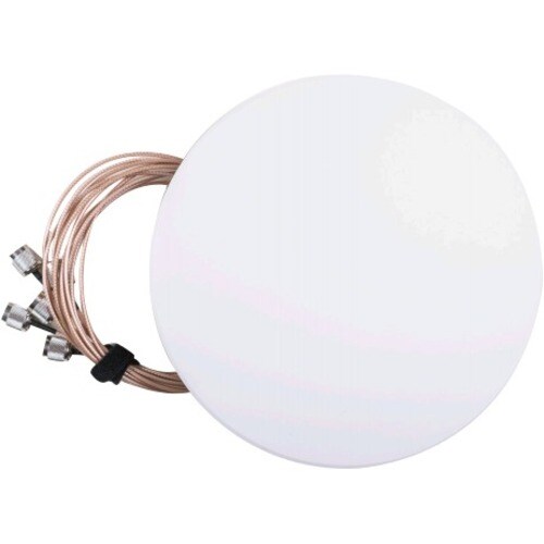 Meraki Antenna for Wireless Access Point, Indoor - 2.400 GHz to 2.500 GHz, 5.150 GHz to 5.875 GHz - 3.7 dBi - Wall/Pole/Ce