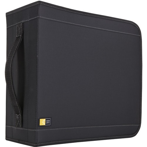 Case Logic 336 Capacity CD Wallet - Wallet - Nylon - Black - 336 CD/DVD