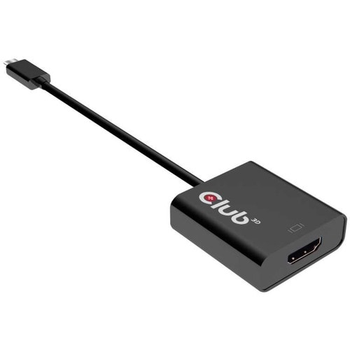 Club 3D USB 3.1 Type C to HDMI 2.0 UHD 4K 60HZ Active Adapter - USB 3.1 Type C - 1 x HDMI, HDMI