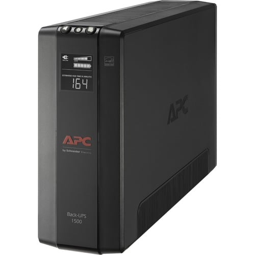 APC by Schneider Electric Back UPS Pro BX 1500VA, 10 Outlets, AVR, LCD interface, LAM 60Hz - Tower - AVR - 16 Hour Recharg