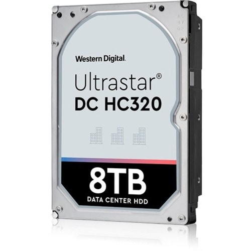 HGST Ultrastar DC HC320 HUS728T8TAL5204 8 TB Hard Drive - 3.5" Internal - SAS (12Gb/s SAS) - Server Device Supported - 720