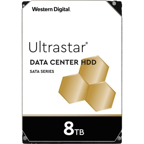 Western Digital Ultrastar DC HC320 HUS728T8TALE6L4 8 TB Hard Drive - 3.5" Internal - SATA (SATA/600) - Server Device Suppo