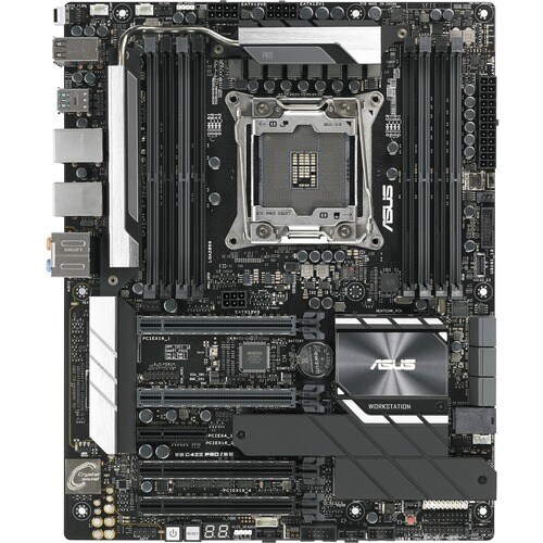 Asus WS C422 PRO/SE Workstation Motherboard - Intel Chipset - Socket R4 LGA-2066 - ATX - 512 GB DDR4 SDRAM Maximum RAM - L
