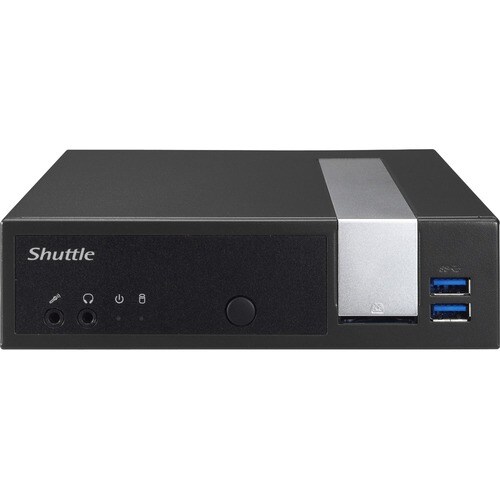 SHUTTLE SLIM DL10J BAREBONE PC CELERON 4005U NO CPU/RAM/HDD/SSD/OS