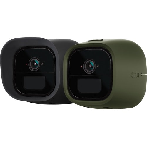 Arlo Go Skins - Set of 2 - For Camera - Black, Green - Water Resistant, UV Resistant - Silicone - 2
