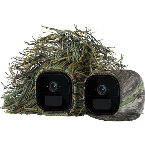 Arlo Go Skins - Set of 2 - For Camera - Mossy Oak, Ghillie - Water Resistant, UV Resistant - 2