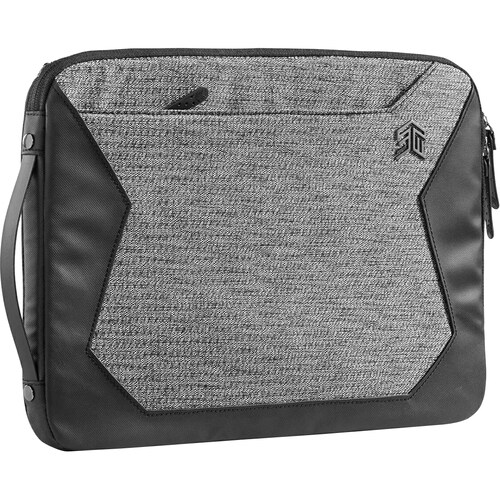 STM Goods Myth Carrying Case (Sleeve) for 33 cm (13") Notebook - Granite Black - Water Resistant - Fabric, Polyurethane, F