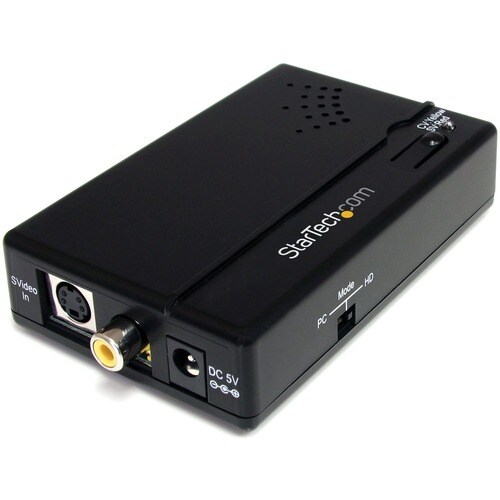 StarTech.com Signal Converter - Functions: Signal Conversion - 1600 x 1200 - PAL, NTSC - HDMI - S-Video - Composite Video 