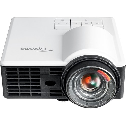 Optoma ML1050ST+ 3D Ready Short Throw DLP Projector - 16:10 - 1280 x 800 - Front - 720p - 20000 Hour Normal Mode - 30000 H