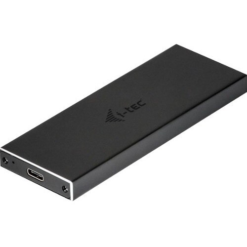 i-tec MySafe Drive Enclosure - USB 3.1 Type C Host Interface External - Black - Aluminium
