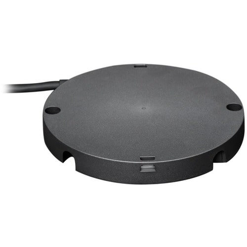 Logitech Mic Pod Hub - 10.2 cm Width x 10.2 cm Depth x 1.6 cm Height - Black