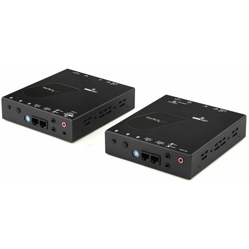 StarTech.com HDMI over IP Extender Kit with Video Wall Support - Extends HDMI signal and RS232 control to one or multiple 