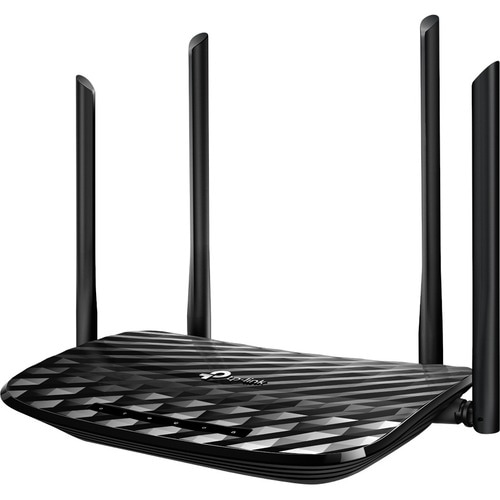 TP-Link Archer C6 Wi-Fi 5 IEEE 802.11ac Ethernet Wireless Router - Dual Band - 2.40 GHz ISM Band - 5 GHz UNII Band - 4 x A
