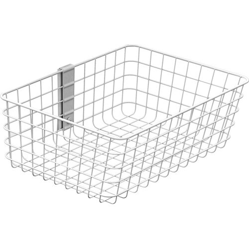 Ergotron SV Wire Basket, Large - Large - 2.27 kg Weight Capacity - 505 mm Length x 431.8 mm Width x 330.2 mm Depth x 152.4