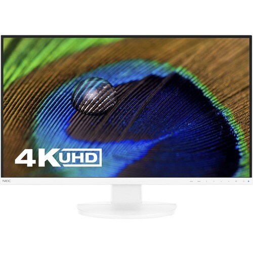 NEC Display MultiSync EA271U 68.6 cm (27") 4K UHD WLED LCD Monitor - 16:9 - White, Black - 685.80 mm Class - 3840 x 2160 -