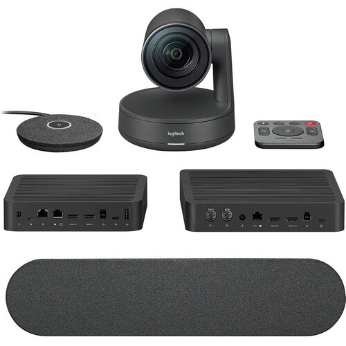 Logitech Rally Video Conference Equipment - 3840 x 2160 Video (Live) - 4K UHD - 30 fps x Network (RJ-45) - USB