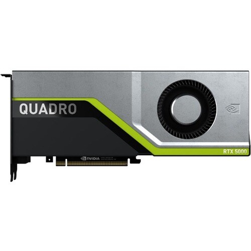 PNY NVIDIA Quadro RTX 5000 Graphic Card - 16 GB GDDR6 - 4096 bit Bus Width - DisplayPort - DVI