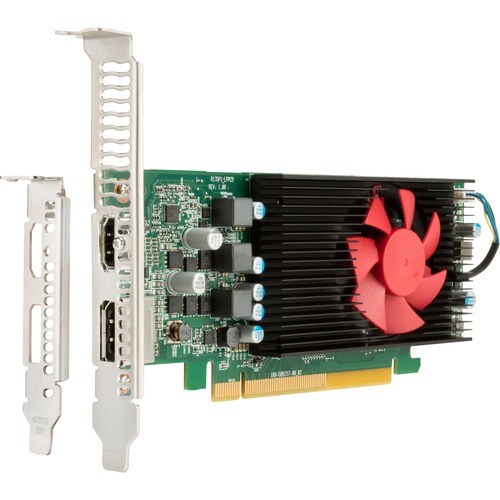 HP AMD Radeon RX 550 Graphic Card - 4 GB GDDR5 - Low-profile - 256 bit Bus Width - PCI Express 3.0 x16 - DisplayPort - HDMI
