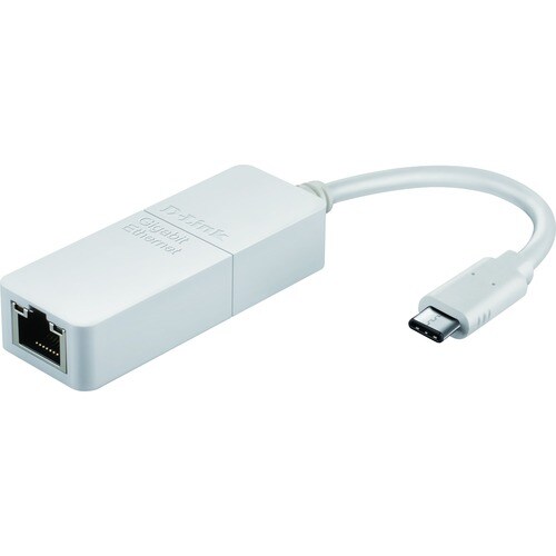 D-Link DUB-E130 Gigabit Ethernet Card for Computer/Notebook - 10/100/1000Base-T - Portable - USB 3.0 Type C - 1 Port(s) - 