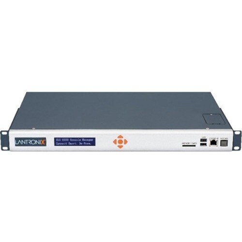 Lantronix SLC 8000 Advanced Console Manager - Twisted Pair, Optical Fiber - 2 Total Expansion Slot(s) - 2 x Network (RJ-45