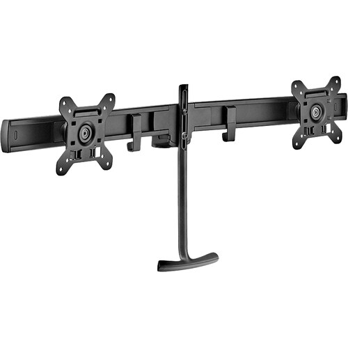Atdec AWM-LR-B Crossbar for Monitor, Mounting Arm - Black - 2 Display(s) Supported - 68.6 cm (27") Screen Support - 14 kg 