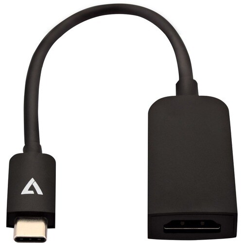 Cavo A/V V7 V7UCHDMISL-1E - 10 cm HDMI/USB - for MacBook, PC, Monitor, TV, Dispositivo audio/video - Estremità 1: 1 x Tipo