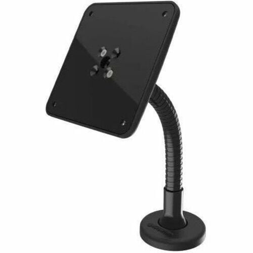 Flex Tablet Mounting Arm, VESA Mount Security Lock Desk Stand and Tablet Holder - Steel - Black- 100mm x 100mm VESA Compat