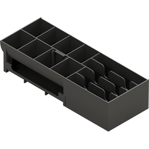 APG 1 x Cash Drawer Insert - Black - ABS Plastic