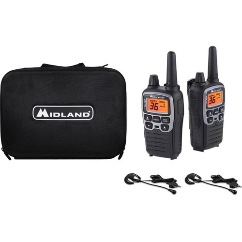 Midland X-TALKER Extreme Dual Pack T77VP5 - 36 Radio Channels - Upto 200640 ft - 121 Total Privacy Codes - Auto Squelch, K