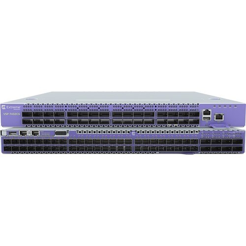 Extreme Networks ExtremeSwitching VSP7400-48Y-8C Manageable Ethernet Switch - 3 Layer Supported - Modular - Optical Fiber 