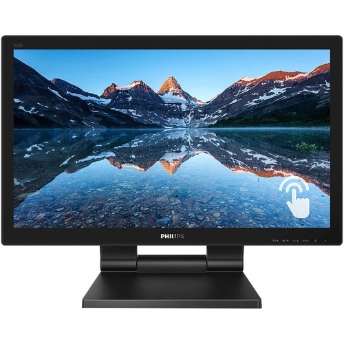 Philips 222B9T 54.6 cm (21.5") LCD Touchscreen Monitor - 16:9 - 1 ms GTG - Projected Capacitive - 1920 x 1080 - Full HD - 