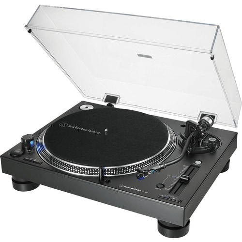Audio-Technica Direct-Drive Professional DJ Turntable - Direct Drive - S-shaped Manual Tone Arm - 33.33, 45, 78 rpmDie-cas
