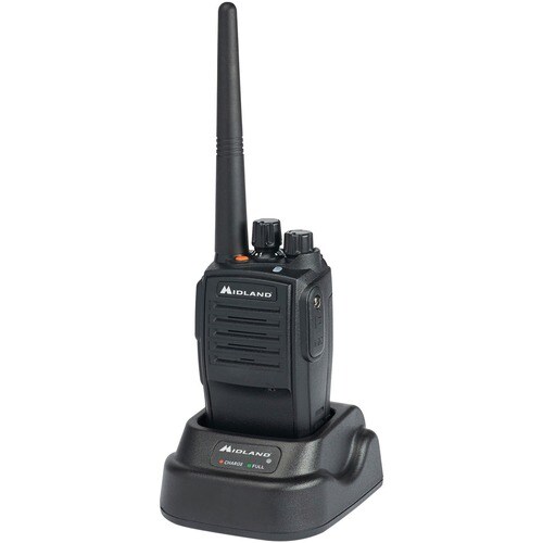 Midland MB400 Business Radio - 16 Radio Channels - 142 Total Privacy Codes - 4 W - Low Battery Indicator, Timer - Water Pr