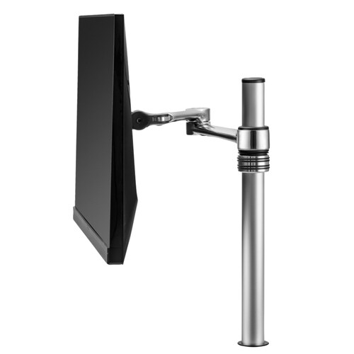 Atdec Desk Mount for LCD Display - Silver - 1 Display(s) Supported - 7.98 kg Load Capacity - 100 x 100